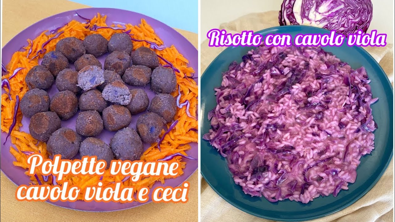 2 RICETTE FACILI E VELOCI CON IL CAVOLO VIOLA!