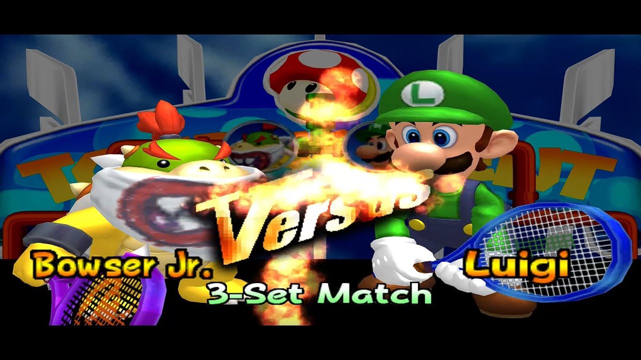 Mario Power Tennis Mushroom Cup - Bowser Jr.