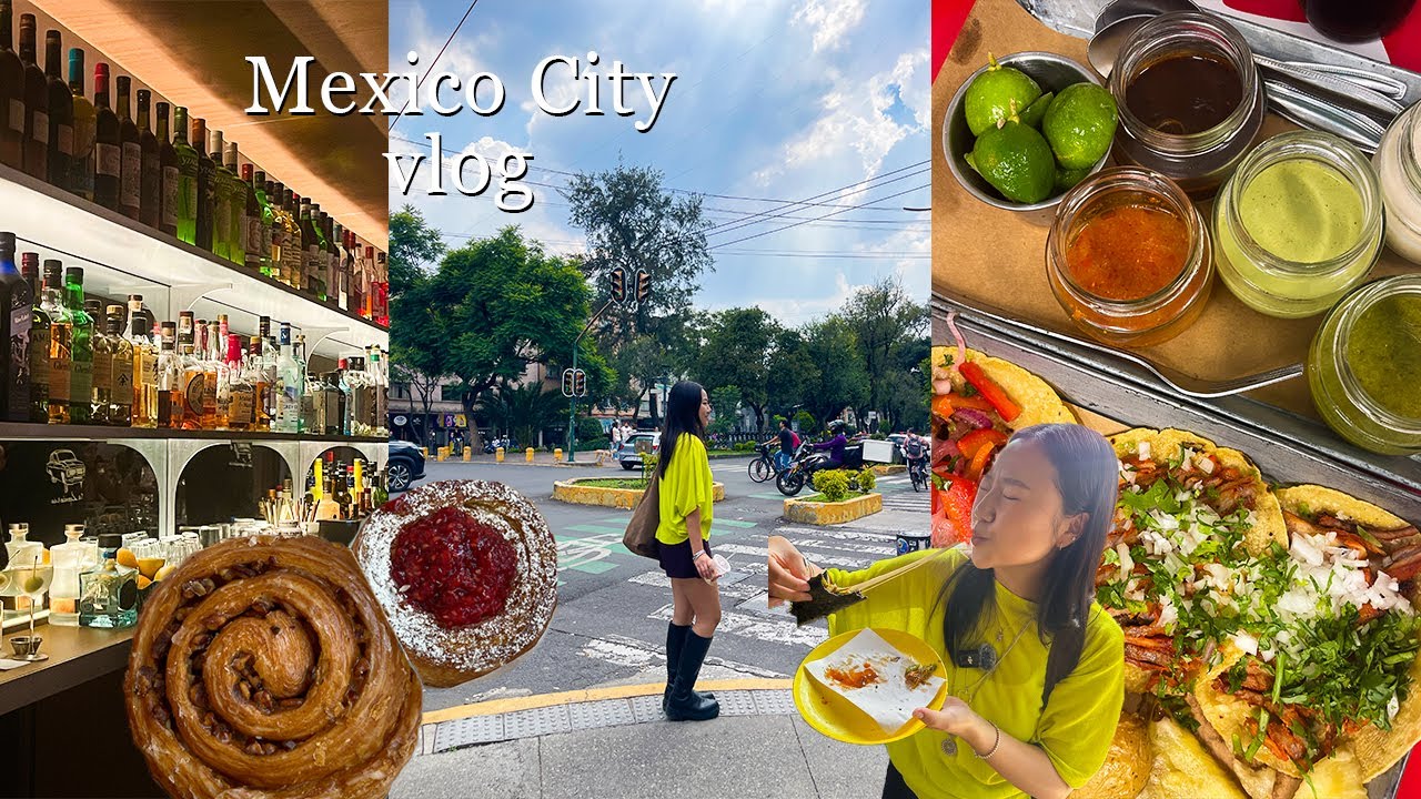 mexico city cdmx vlog | tacos, shopping haul, bars, oxxo, markets, cdmx, Mexican candies, bakeries