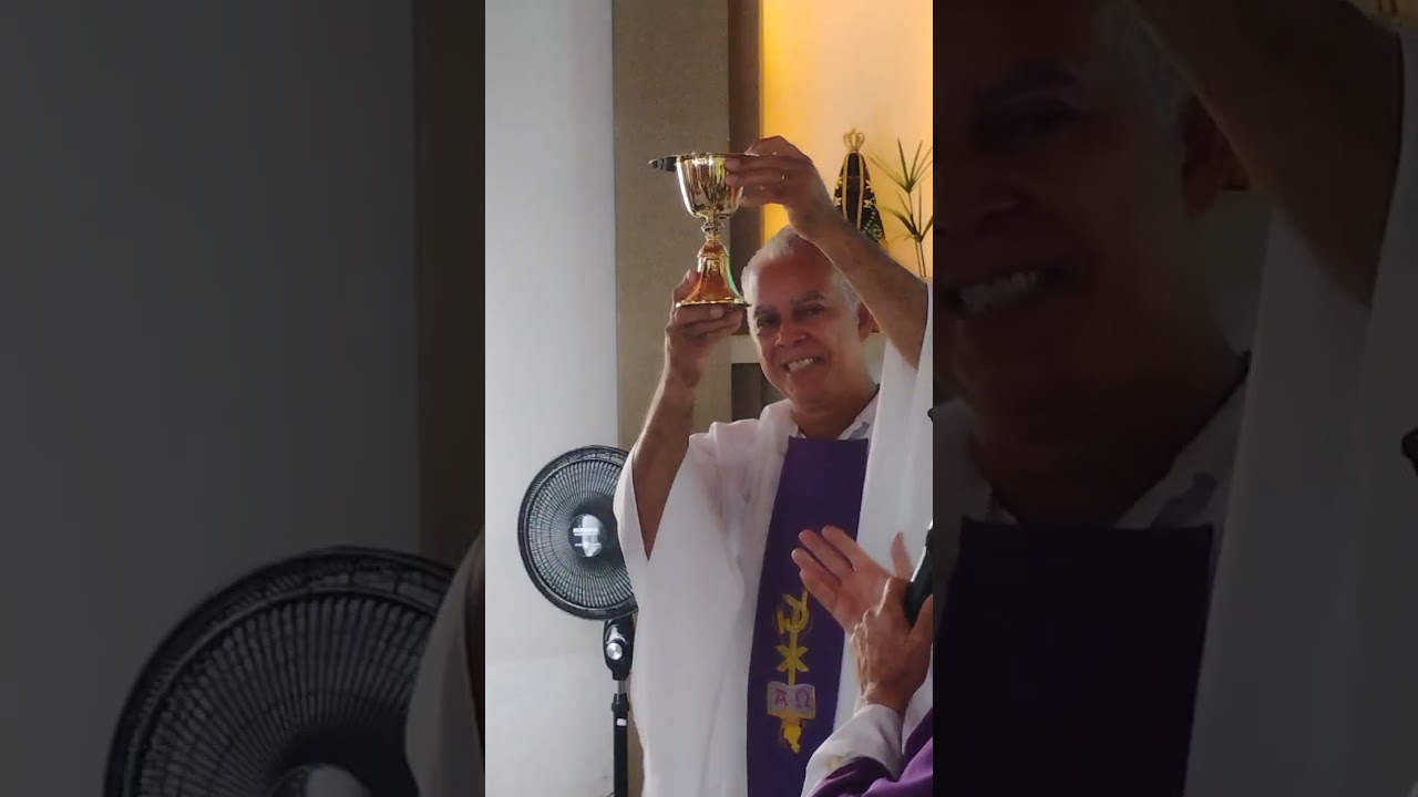 Homenagem Da Comunidade do Divino Espírito Santo ao Padre Cristoforo.