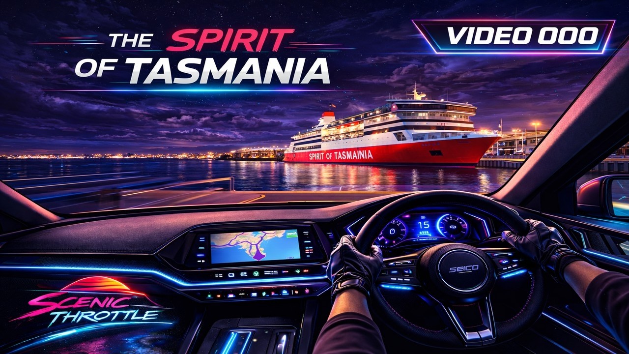 Scenic Drive | Cinematic POV Drive |  Australia | The Spirit of Tasmania