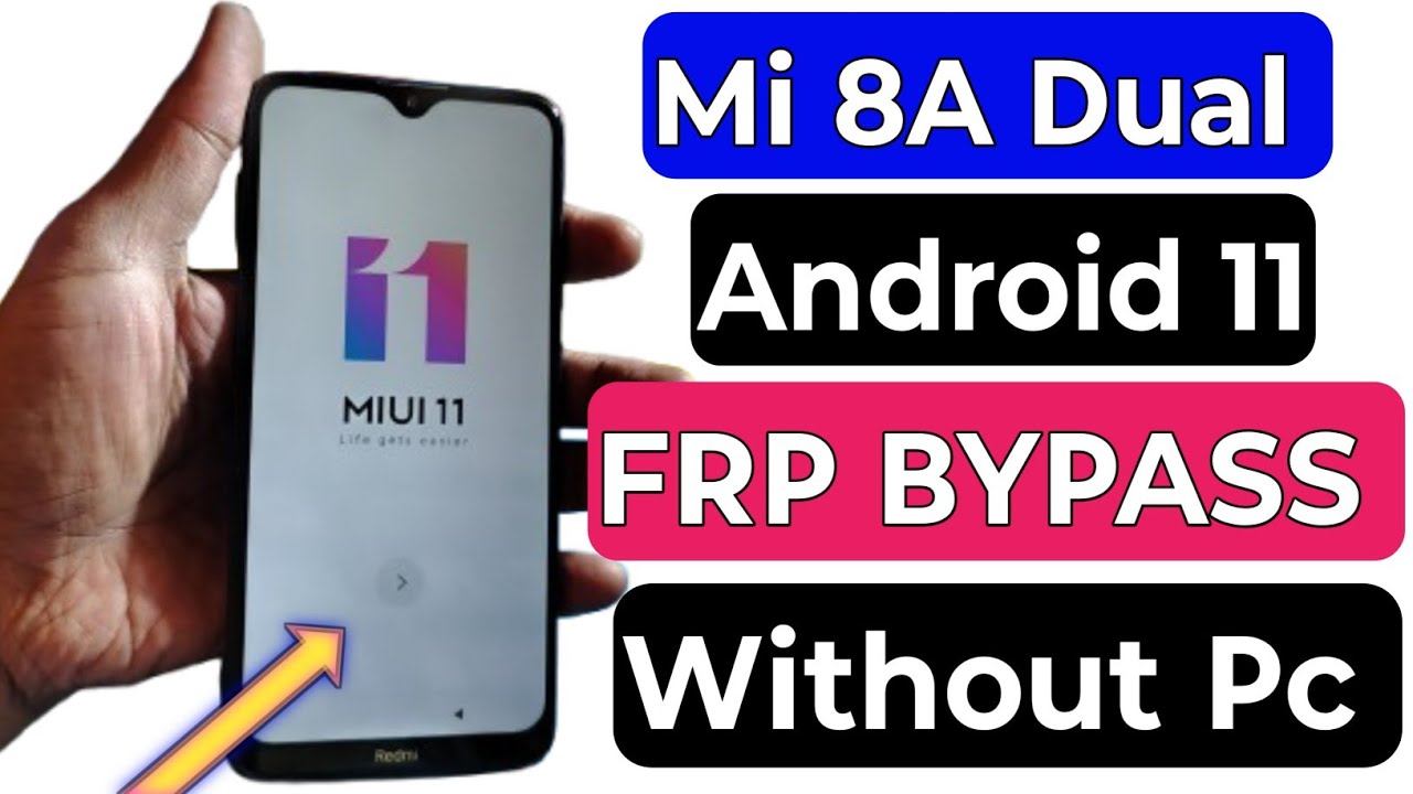 Redmi 8 / 8A Dual Frp Bypass || Android 11 || Without Pc || Mi 8 Gmail Lock Unlock 2025