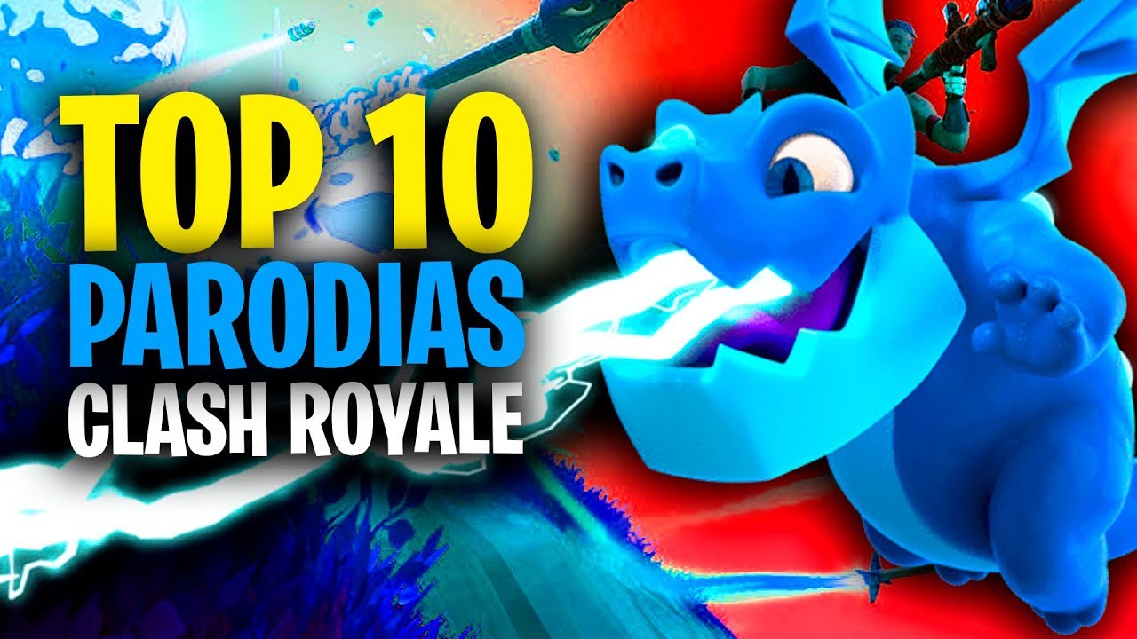 TOP 10 PARODIAS DE CLASH ROYALE | GiovaGames
