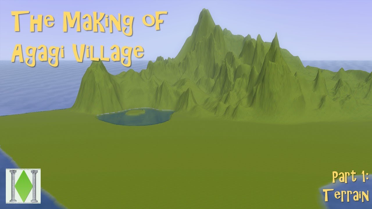 The Making of Agagi Village(Create a World) - Part 1: Terrain