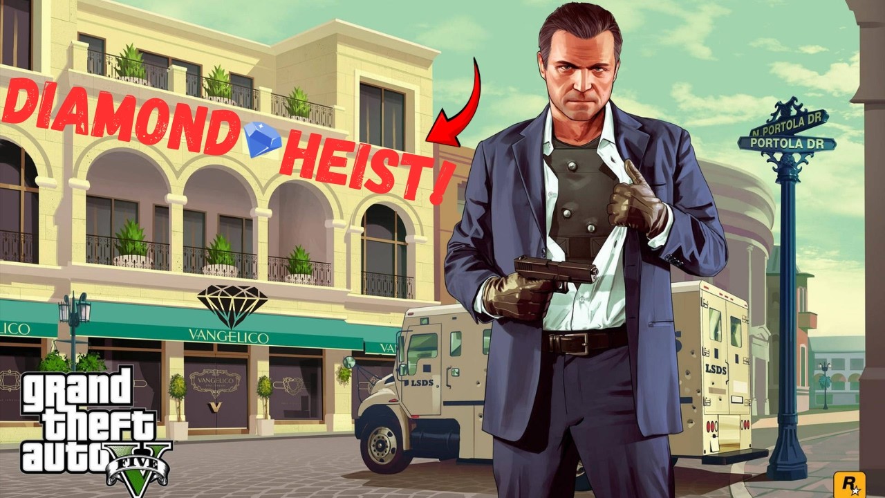 Diamond Store Heist💎💎 Pura Store Investigate Kr Liya🕵️🕵️ GTA V Gameplay 2026