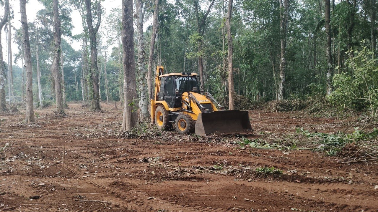 JCB 3DX 4WD DEPLOYED IN LAND CLEARING #jcb#jcbbackhoes#jcbexcavator#jcbmachines#4wd#excavator#viral