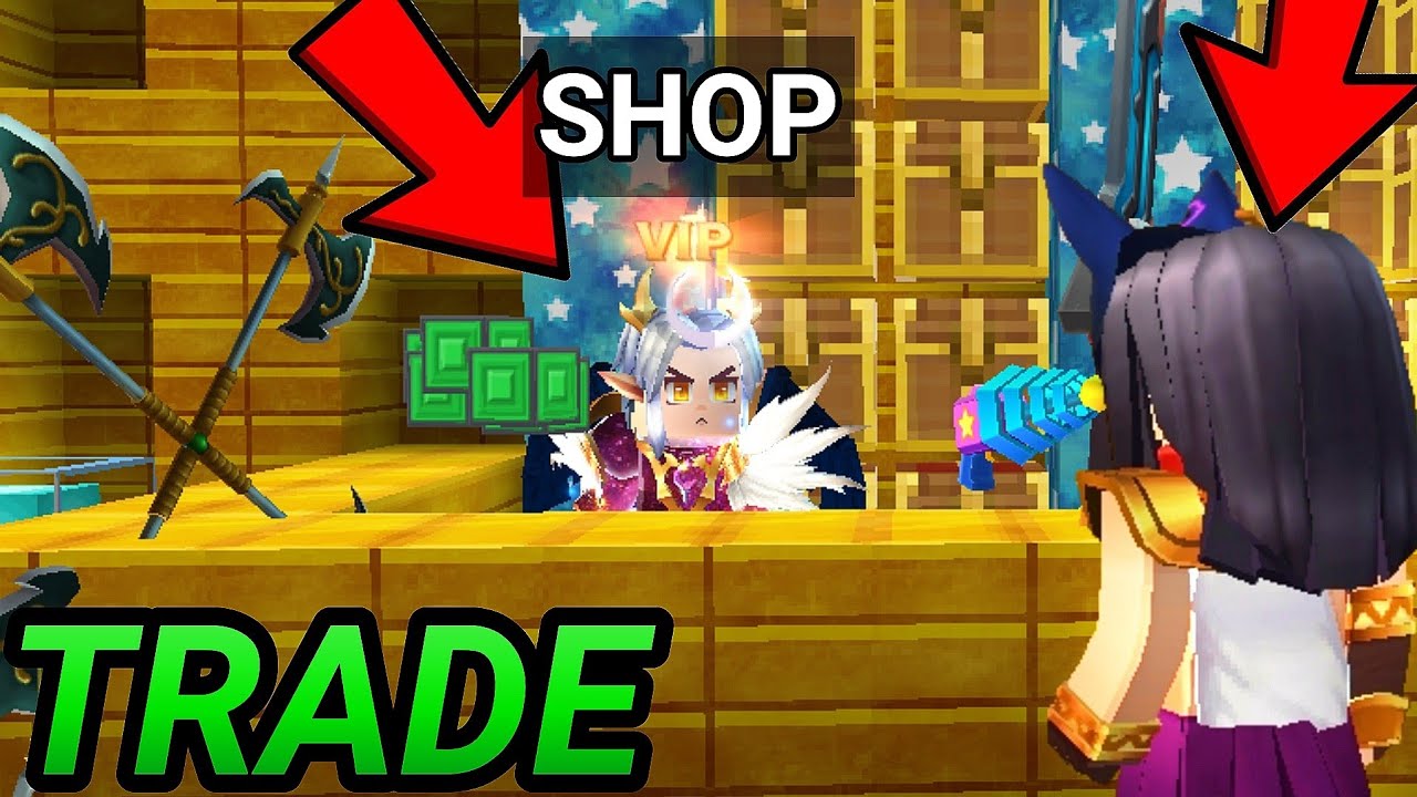 How to Get Rich Using MVP+ Trade Shop in Skyblock! - Blockman Go