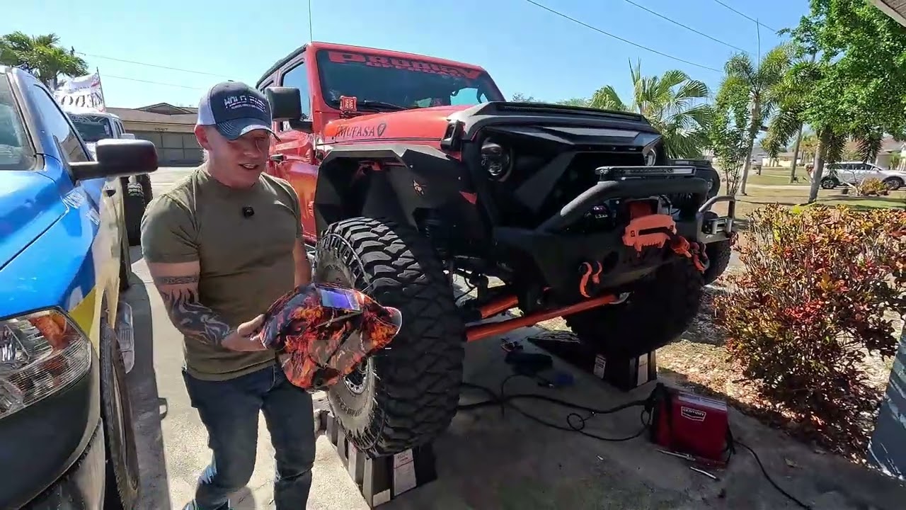 installing arctec truss brace in jeep gladiator dana 44 truss brace