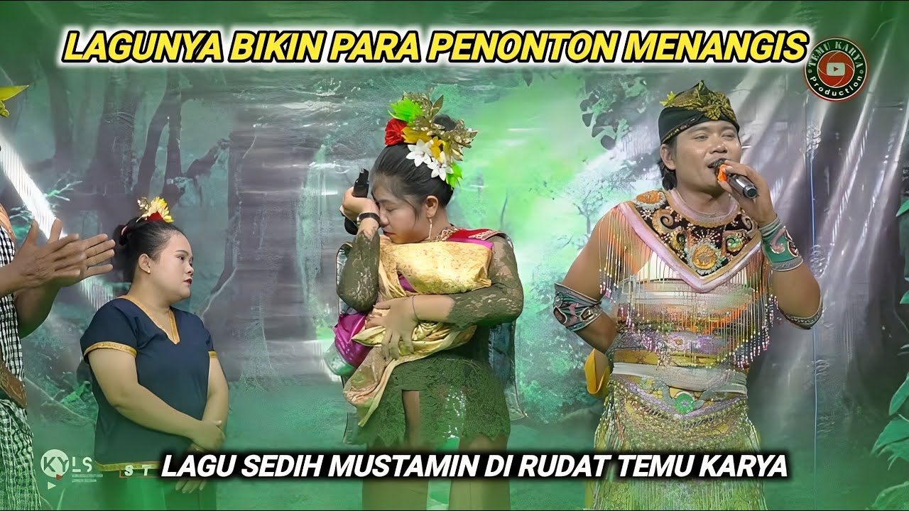 Lagunya bikin para penonton mengais_Rudat Temu karya live jelok buso