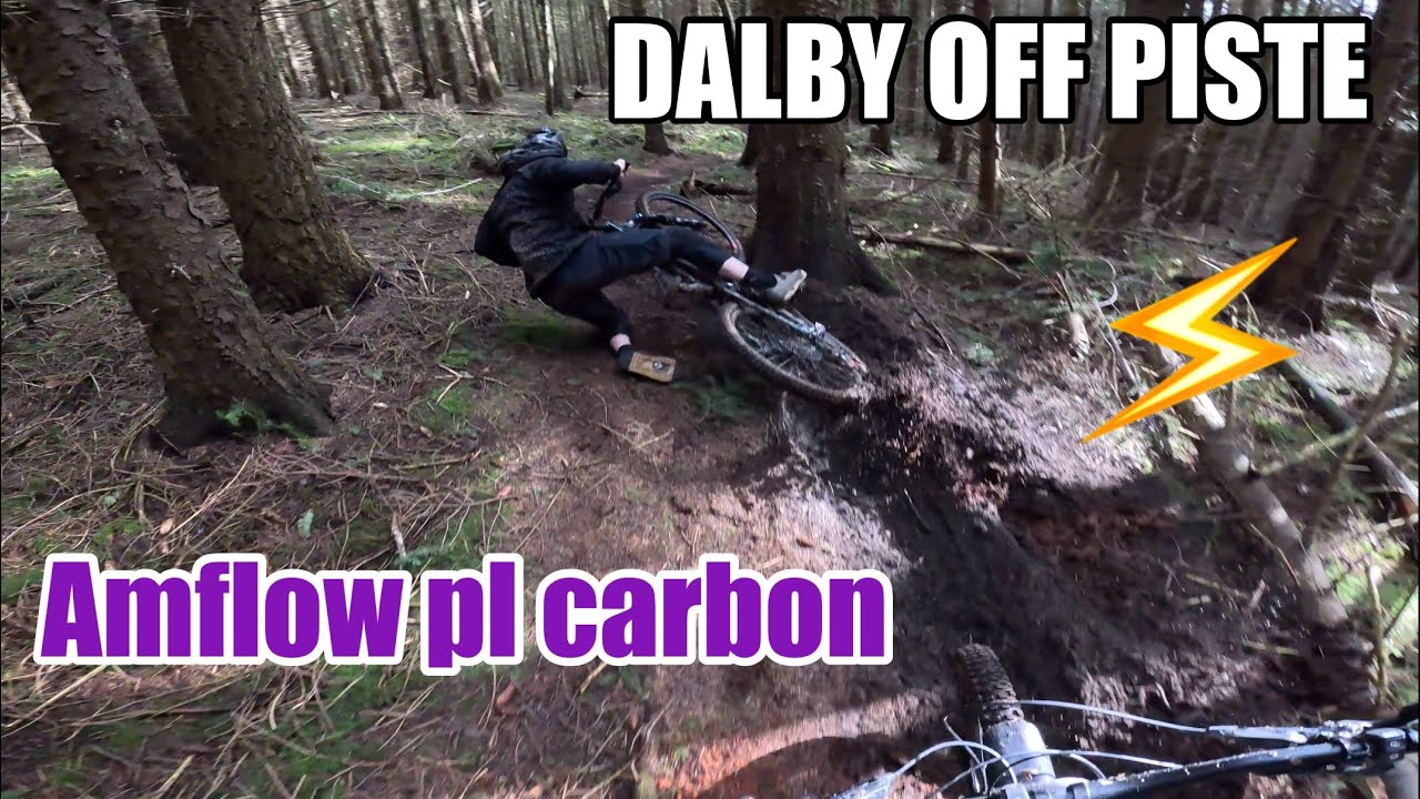AMFLOW PL CARBON RIPPING DALBY FOREST OFF PISTE TRAILS