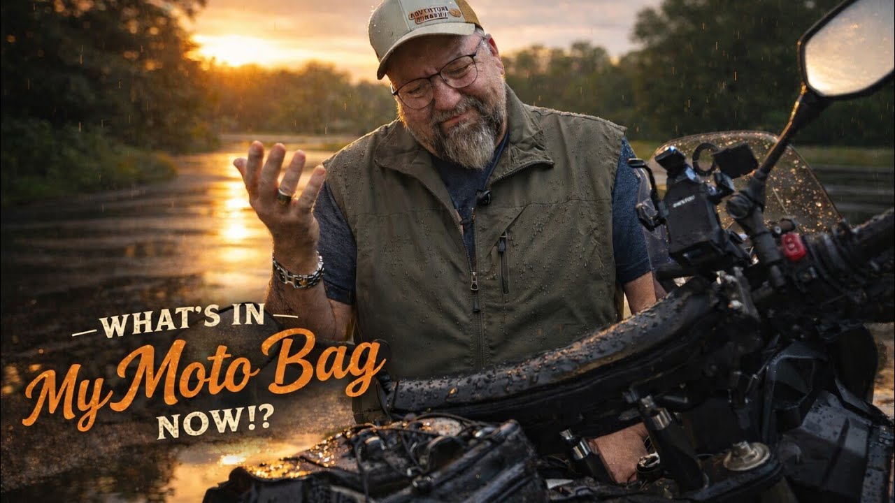 What’s Hiding in My Moto Bag? The Unexpected Essentials!