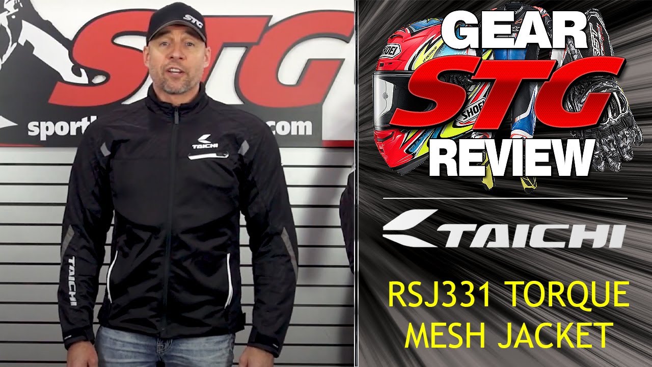 RS Taichi RSJ331 Torque Mesh Jacket Review | Sportbike Track Gear