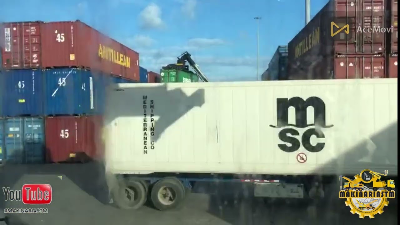 Como Operar La Grua REACH STACKER Con Profesionalismo