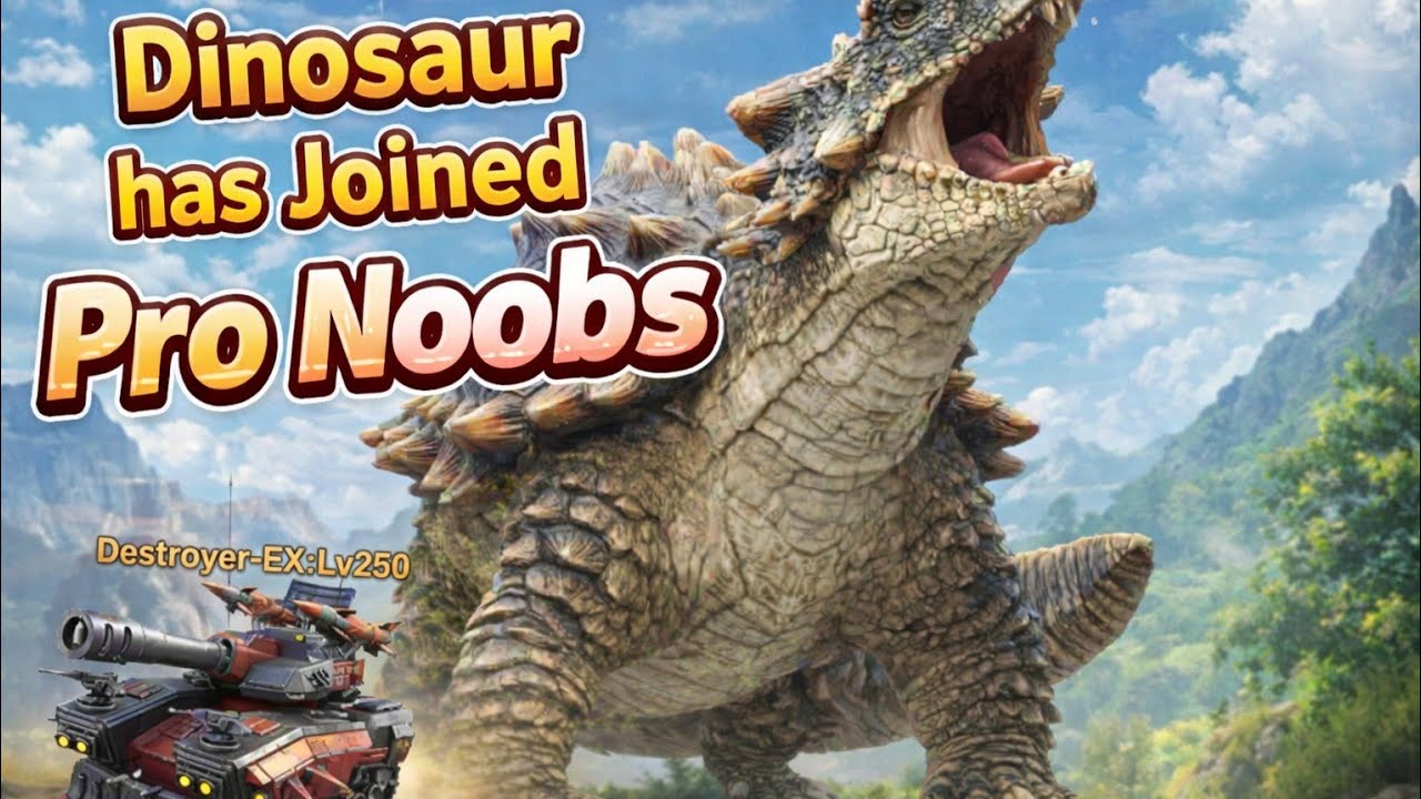 Dinosaur 🦕 Has Joined Pro Noobs in Last Z: Survival Shooter Season 4