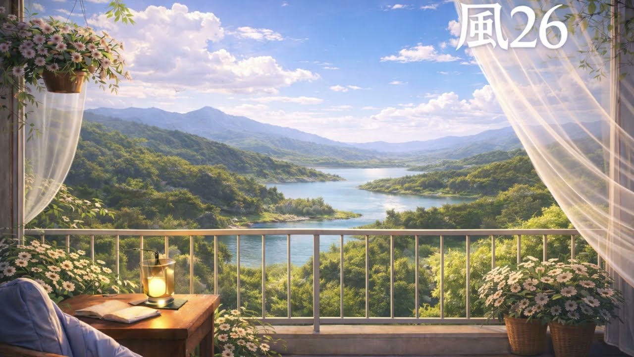 風26｜穏やかな初夏の風　　Wind 26 | Calm Summer Breeze by the Lake