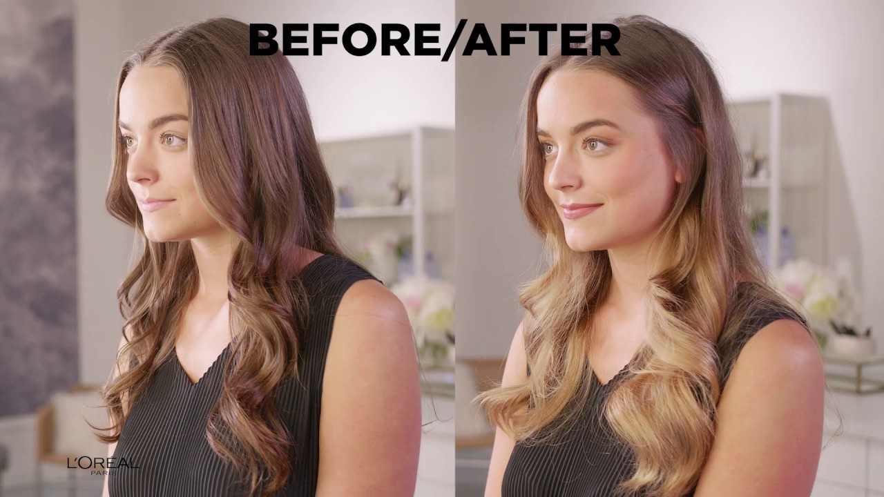 How-To Get Brown-to-Blonde Ombré Hair at Home
