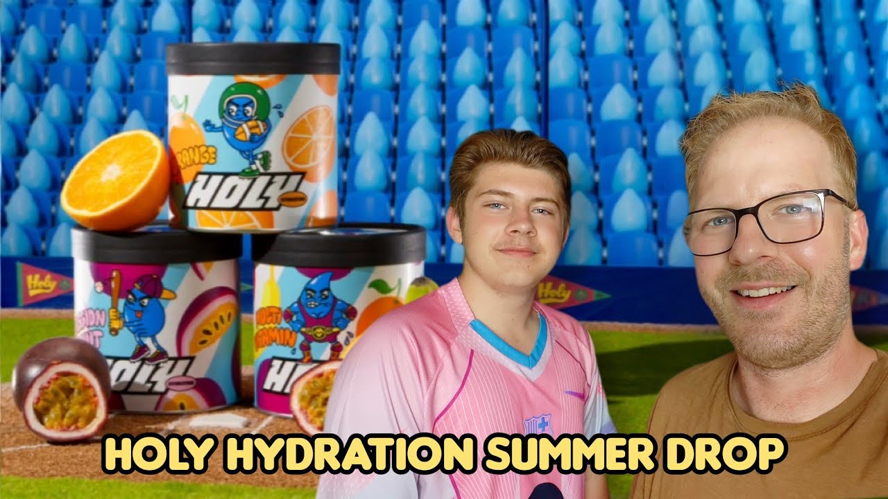 HOLY Hydration Summer Drop: Passionfruit, Orange, Multivitamin