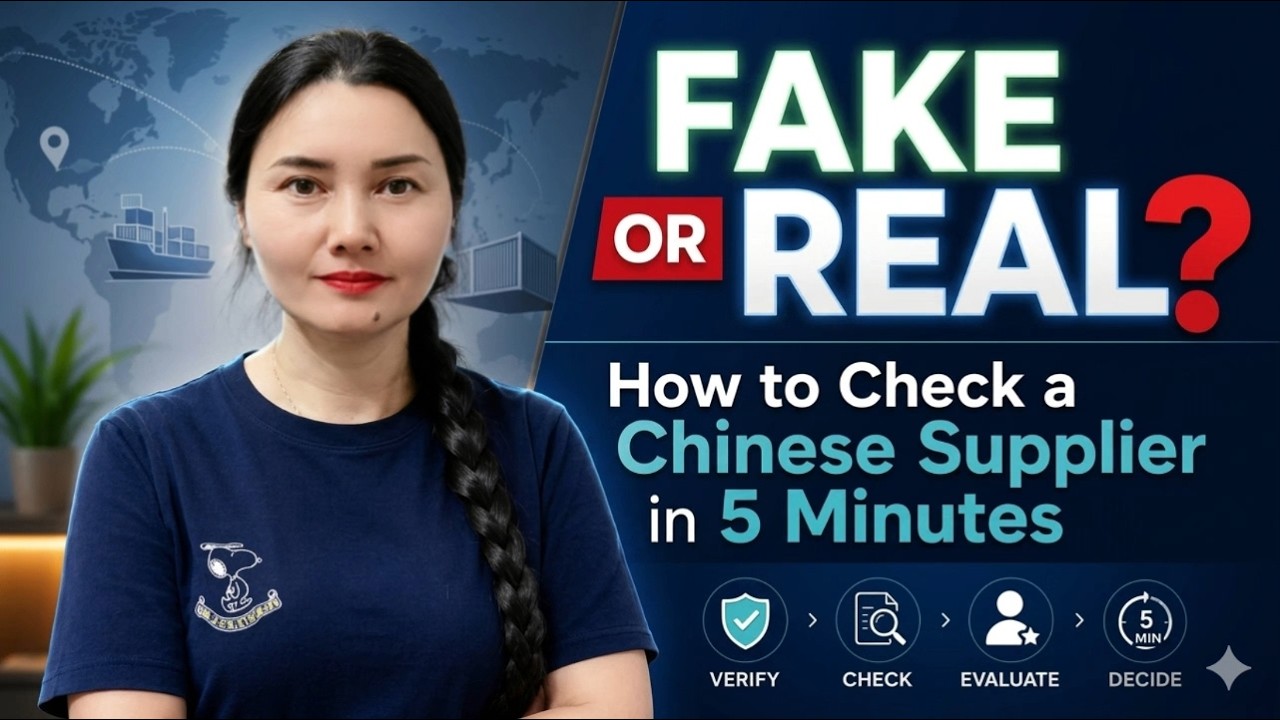 How to verify a Chinese supplier in 5 miniutes