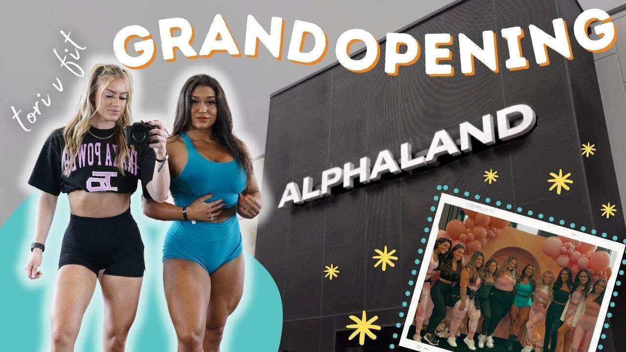 ALPHALAND GRAND OPENING │ LEGS WITH TORIVFIT ep.4