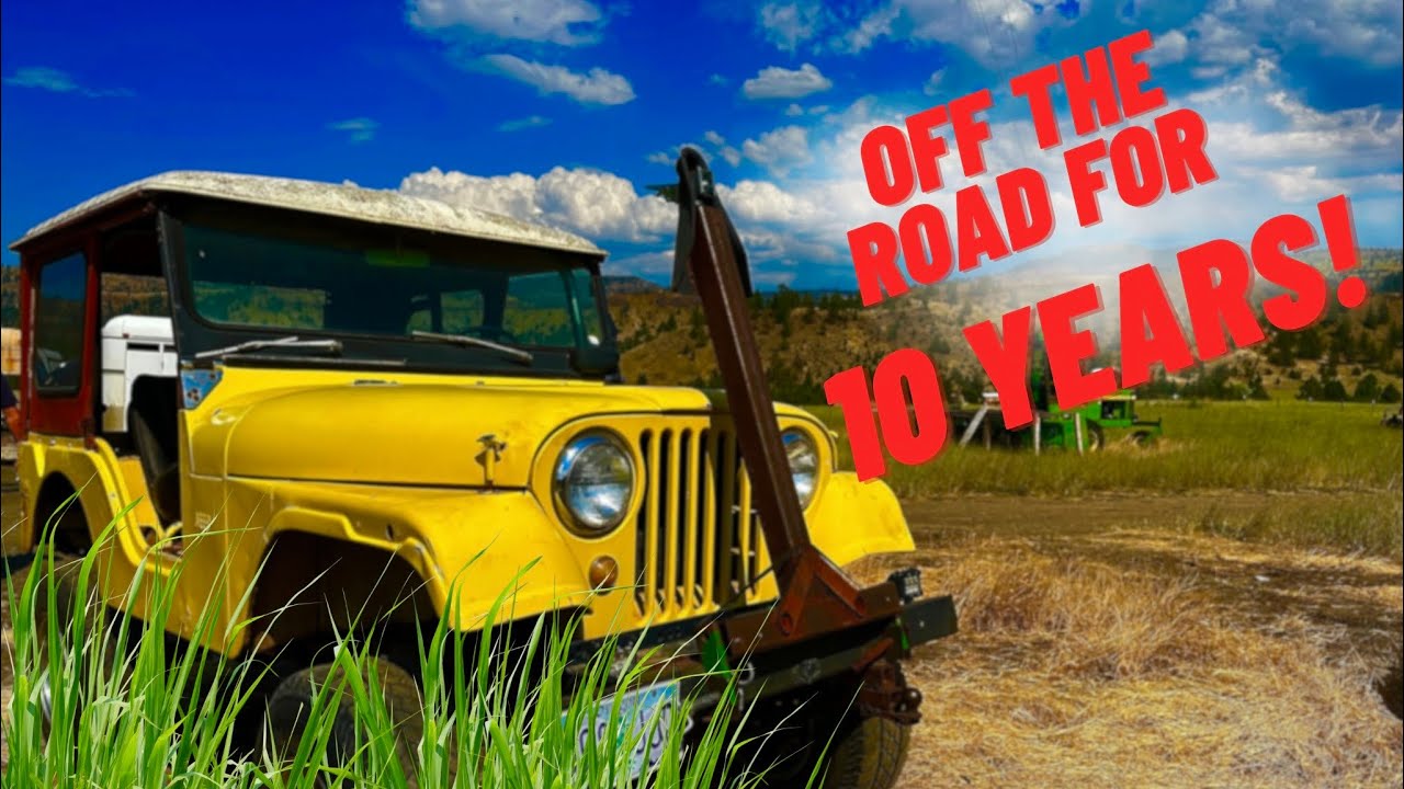 Забытый джип WILLYS CJ5, доедет ли он до дома 200 миль!?!?!
