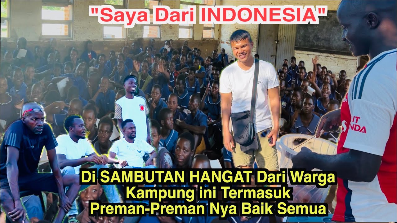29. Di Sambut Hangat Oleh Warga Lokal Sekeliling Kampung Termasuk Polisi Nya