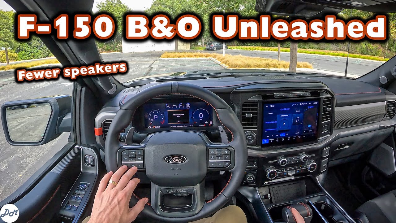 2024 Ford F-150 – B&O Unleashed 14-speaker Sound System Review