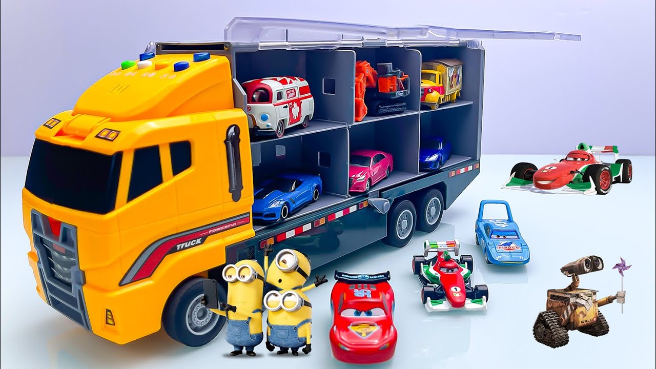 トミカ☆車のミニカーを開封してコンボイへ収納 | Tomica☆Tomica Miniature Cars Opened And Stored | Unboxing Cars