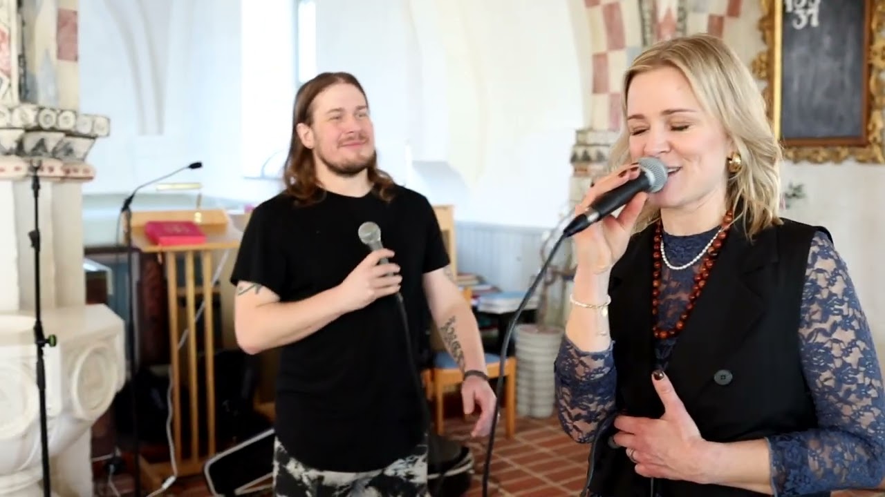 Konsert med teamt hopp i Gerdköpinge kyrka