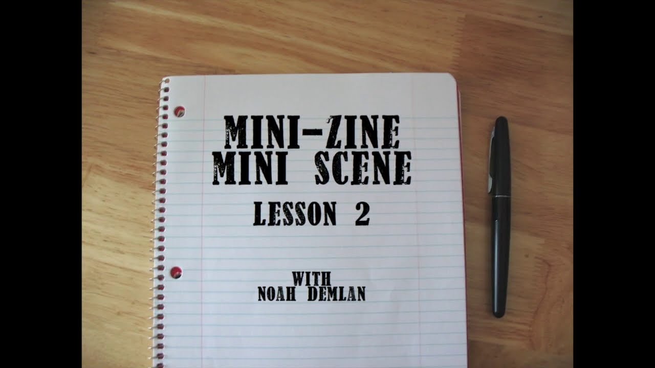 Make a mini 'zine with Noah Demland, part 2