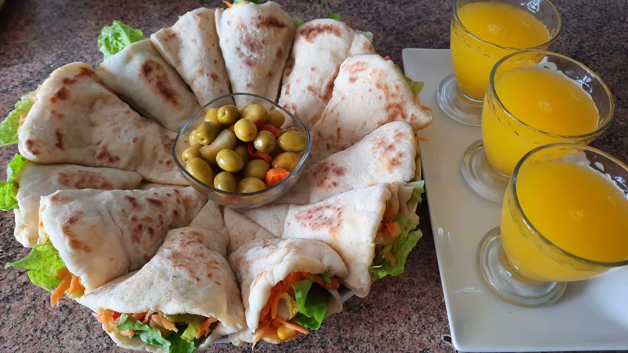pan de sart&eacute;n/ mini batbot relleno/ receta de ramad&aacute;n.