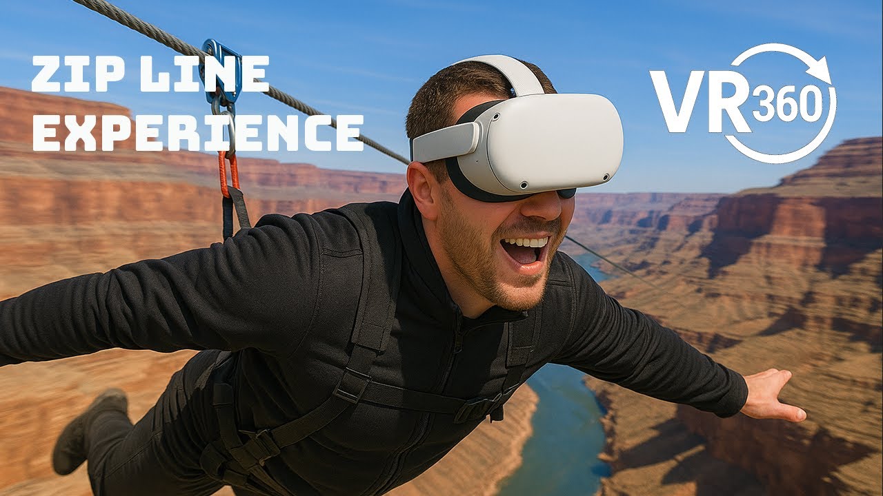 How Does it Feel to Fly Over the Grand Canyon? | 360° VR Immersive Virtual Reality Adventure 8K