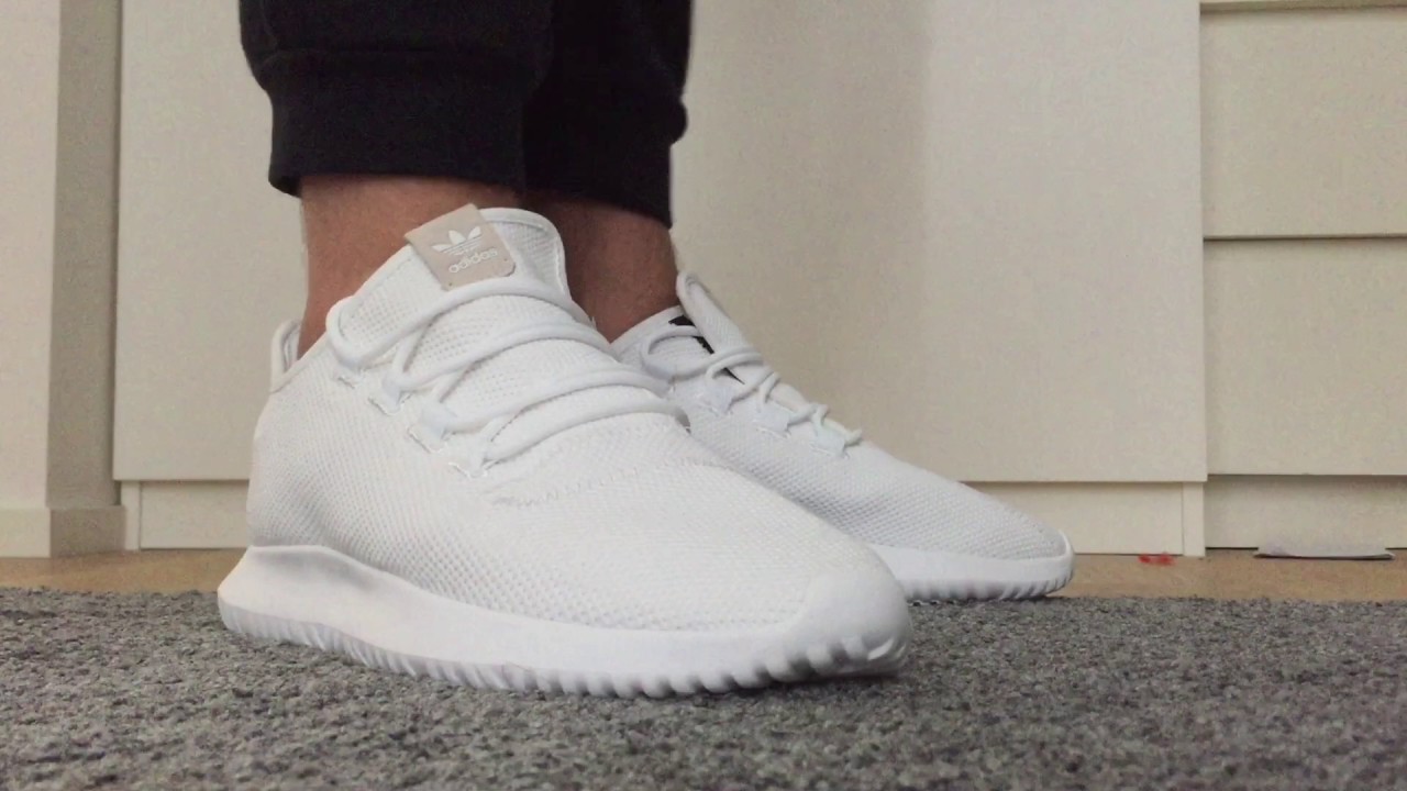 Adidas Tubular shadow white unboxing + on feet