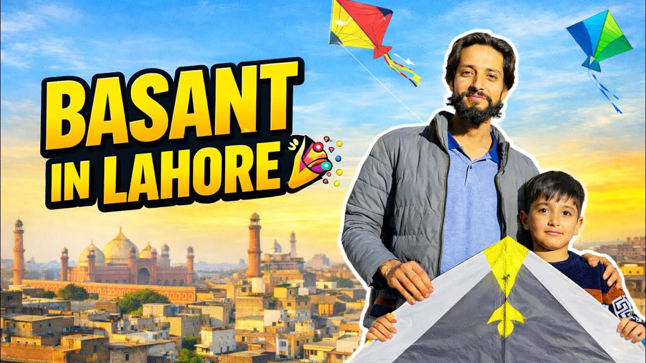 Basant in Lahore 🪁 | Rooftop Kite Flying Vlog | Desi Basant Vibes 