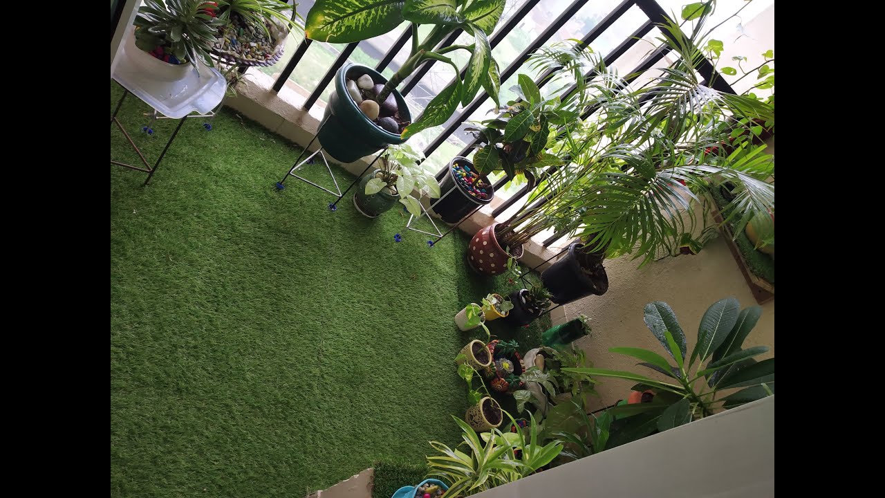My Balcony Tour 4 | Balcony Garden | Indian balcony idea | Small balcony | DIY Balcony Garden