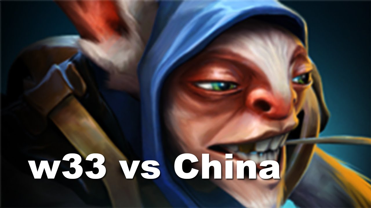 w33 Meepo Romania vs Newbee China Almost 1v5 Dota 2