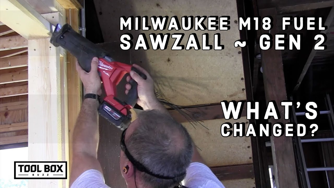 Milwaukee M18 FUEL Sawzall 2821-21  - Gen 2 Update