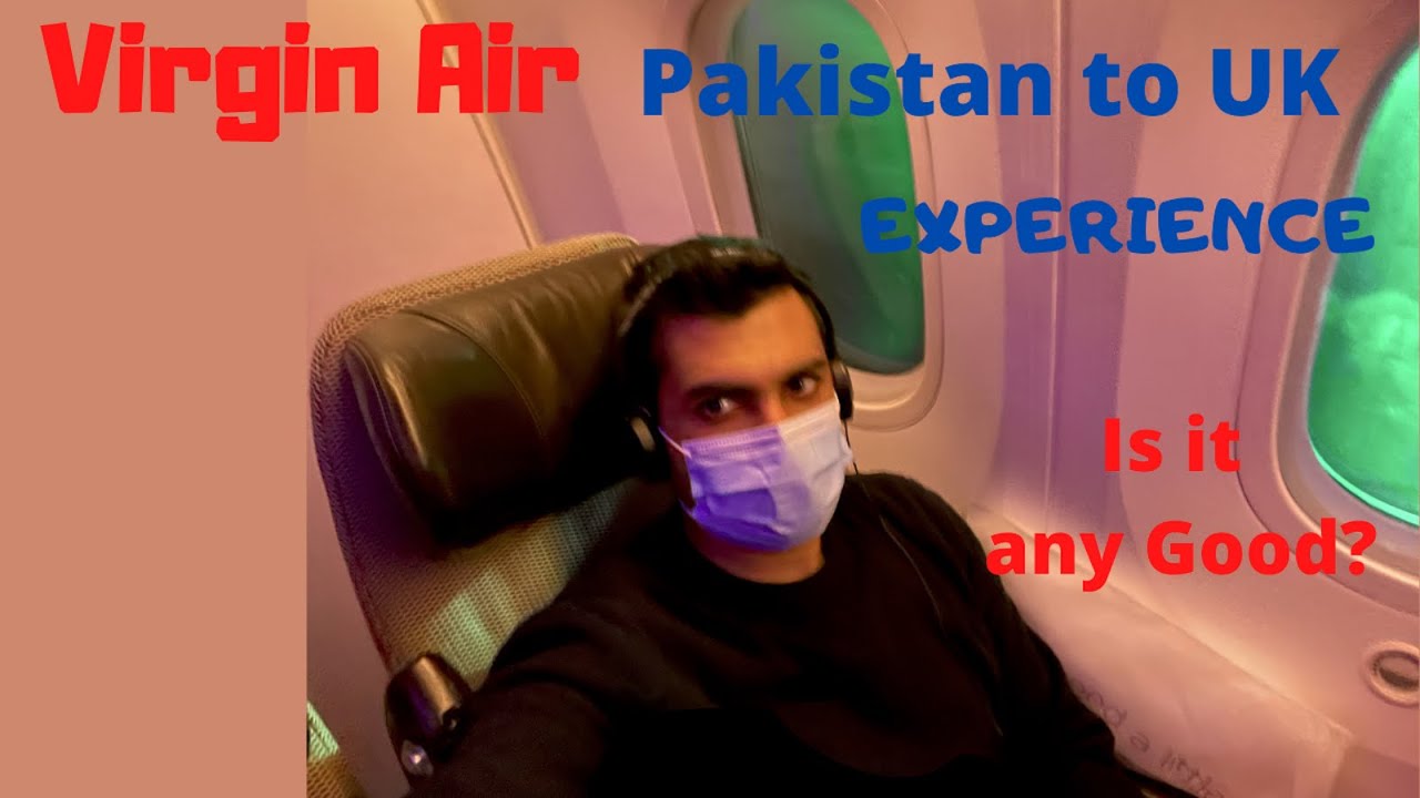 Flying with Virgin Air from Pakistan to UK | VLOG | EMZEEAY