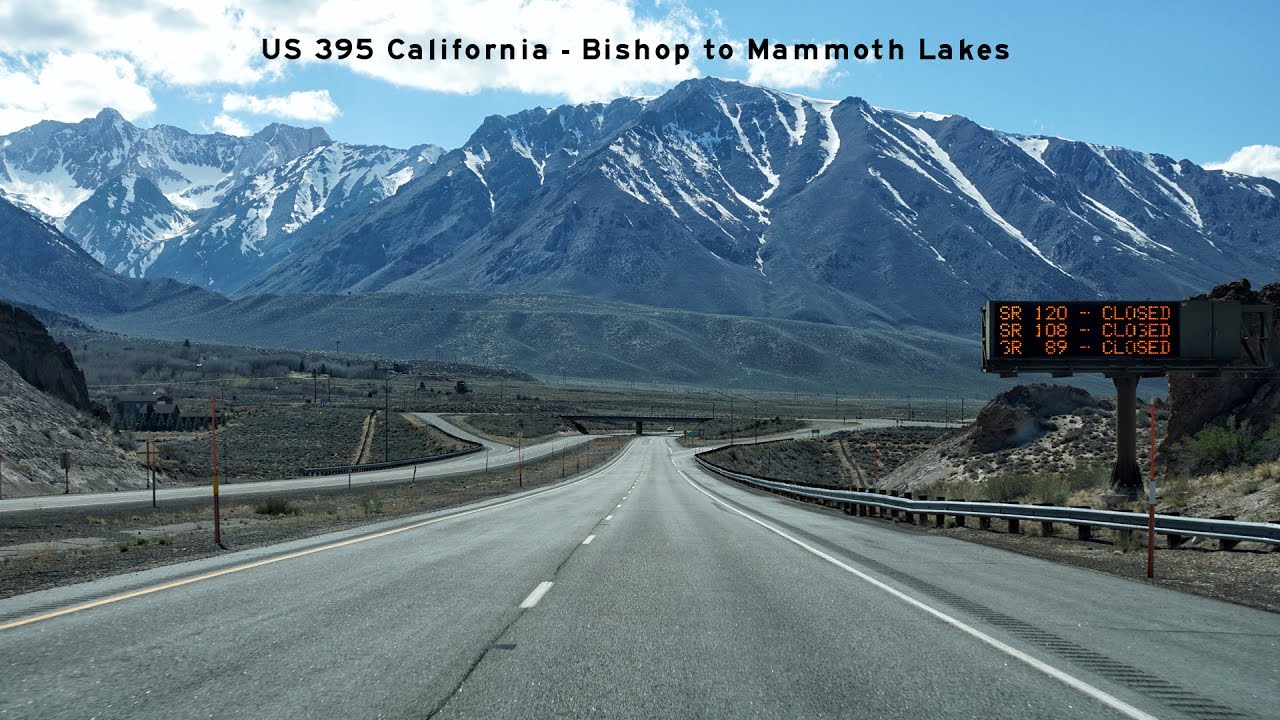 2016-04-13 -  US 395 The Eastern Sierra Byway - Bishop to Mammoth Lakes