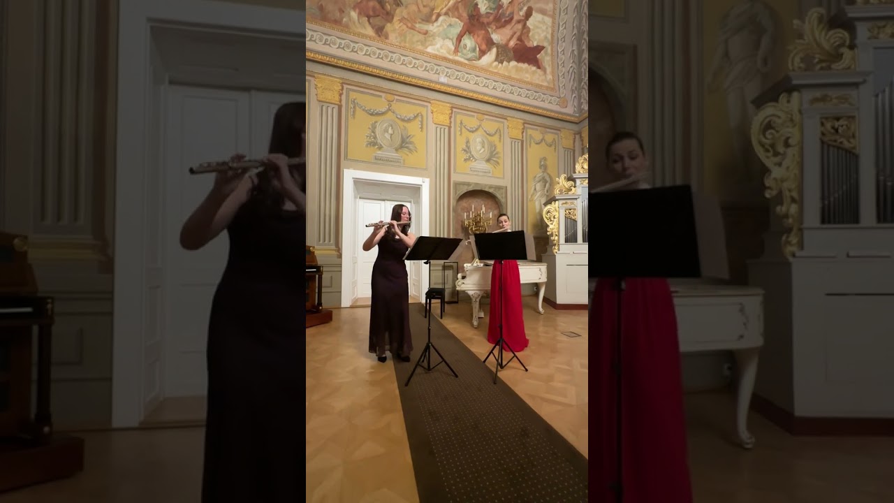 G. Rossini: The Barber of Seville, flute duo Janka Jamborová, Sára Závecká