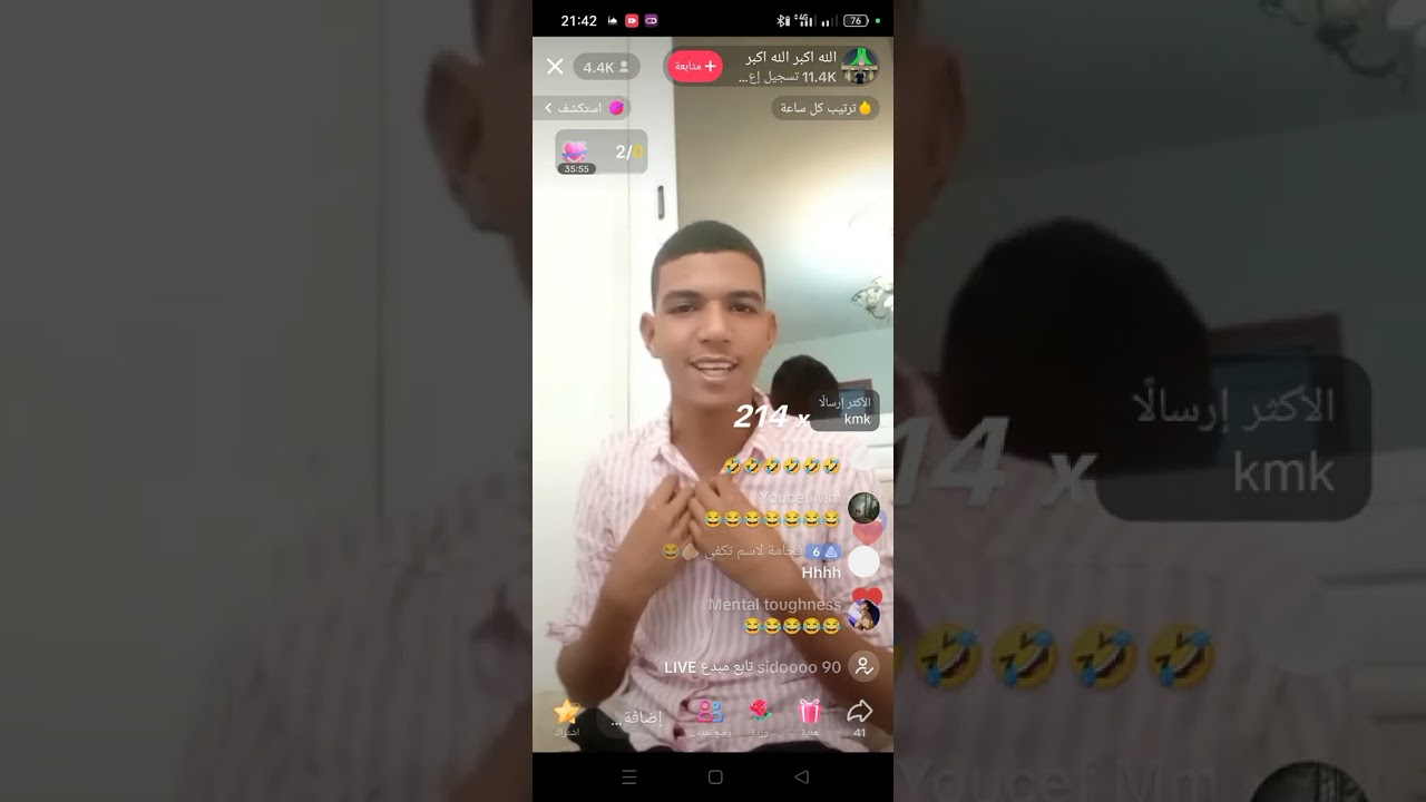 الورڨلي في لايف يأكد فيه الظلم والحسد الذي تعرض له في عمله في خيمة الناقة الاصيلة 😱#الجزائر