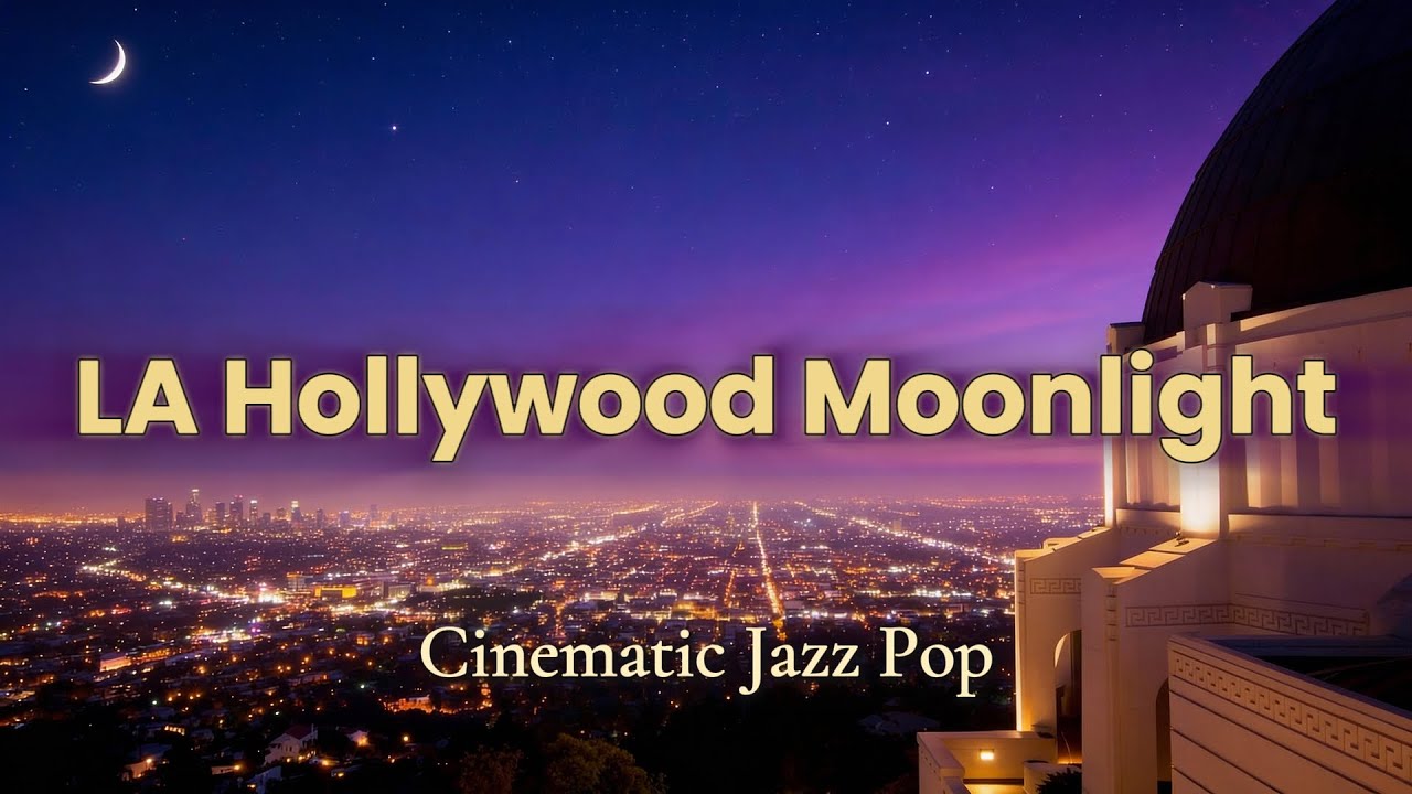 LA Hollywood Moonlight | Cinematic Jazz Pop Playlist &middot; Late Night City &middot; 11:58 PM