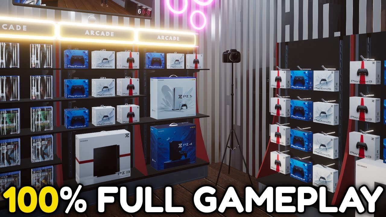 Im Playing 100% of Console Shop Simulator