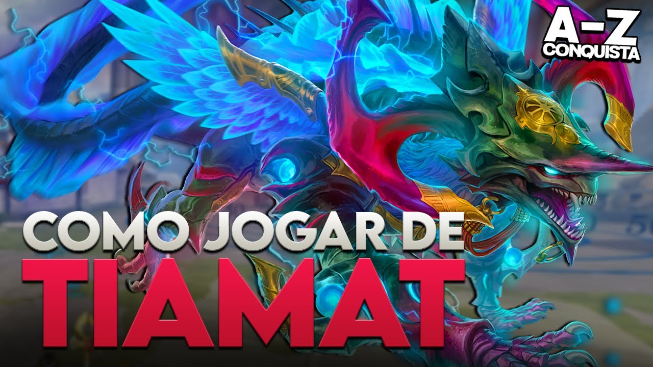 COMO JOGAR DE TIAMAT, A-Z Conquista + Guia - ⚡ Smite BR GM Ranked Conquista