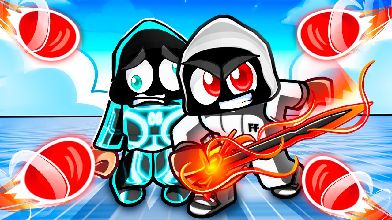 МЫ СТАЛИ ЛУЧШИМ ТРИО ROBLOX BLADE BALL!!