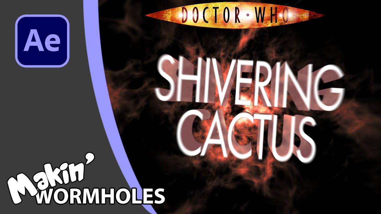 3D Text like Doctor Who Titles (2005) in After Effects