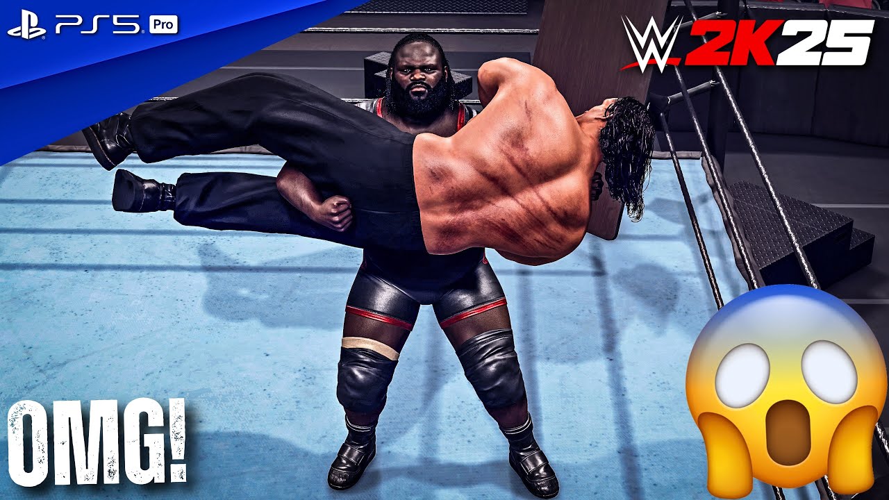 Mark Henry vs. The Great Khali - Full Match at SmackDown | WWE 2K25 PS5 Pro Gameplay