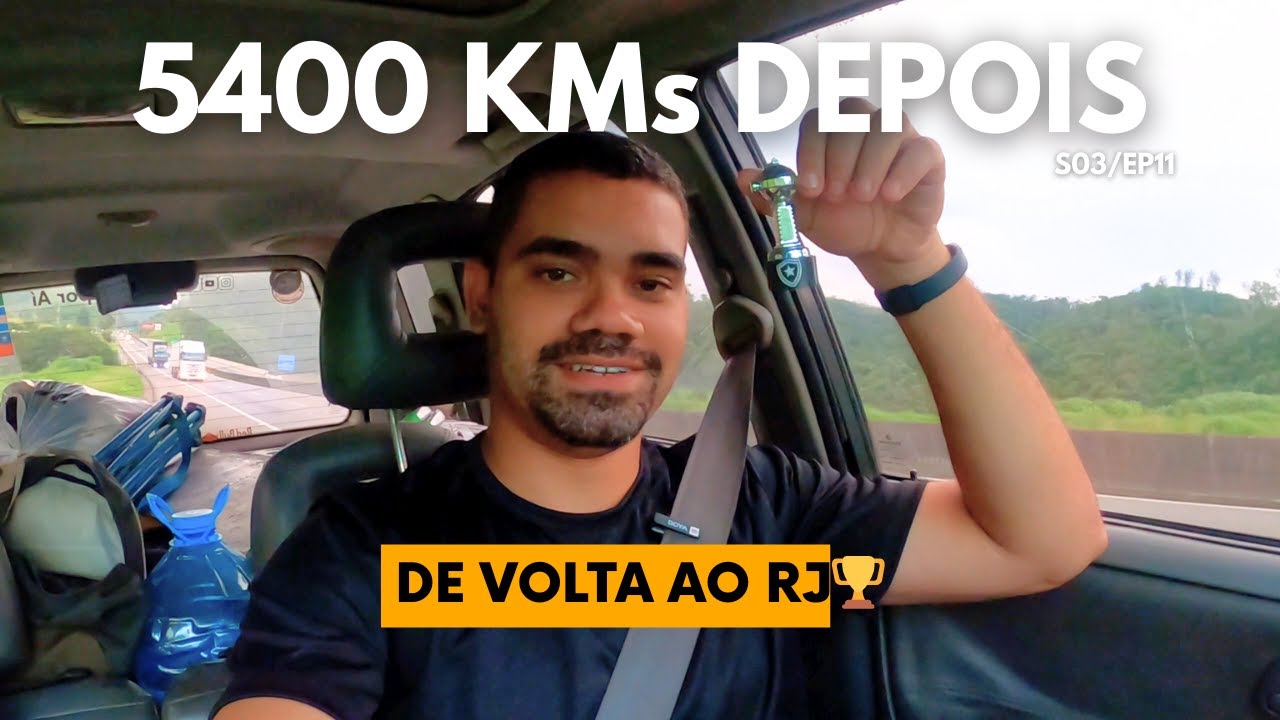 VOLTANDO PRA CASA DEPOIS DE IR ATÉ BUENOS AIRES DE CARRO