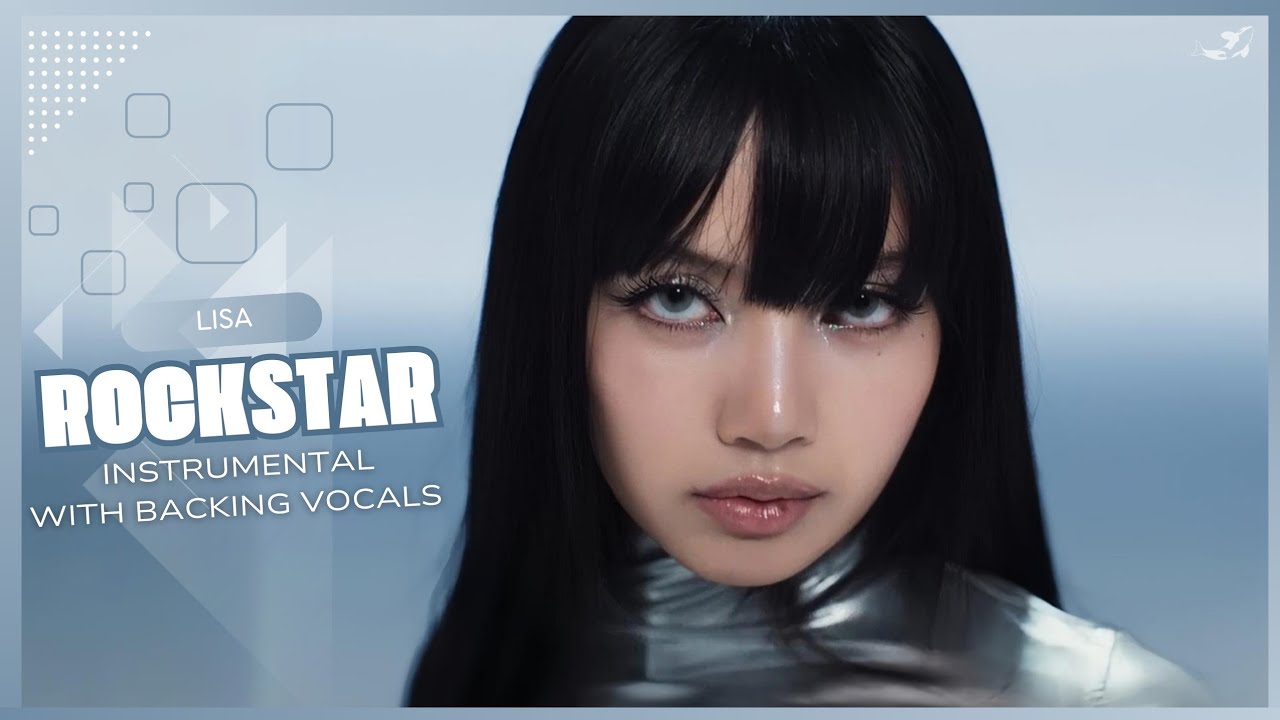 LISA - ROCKSTAR (Official Instrumental with backing vocals) |Lyrics|