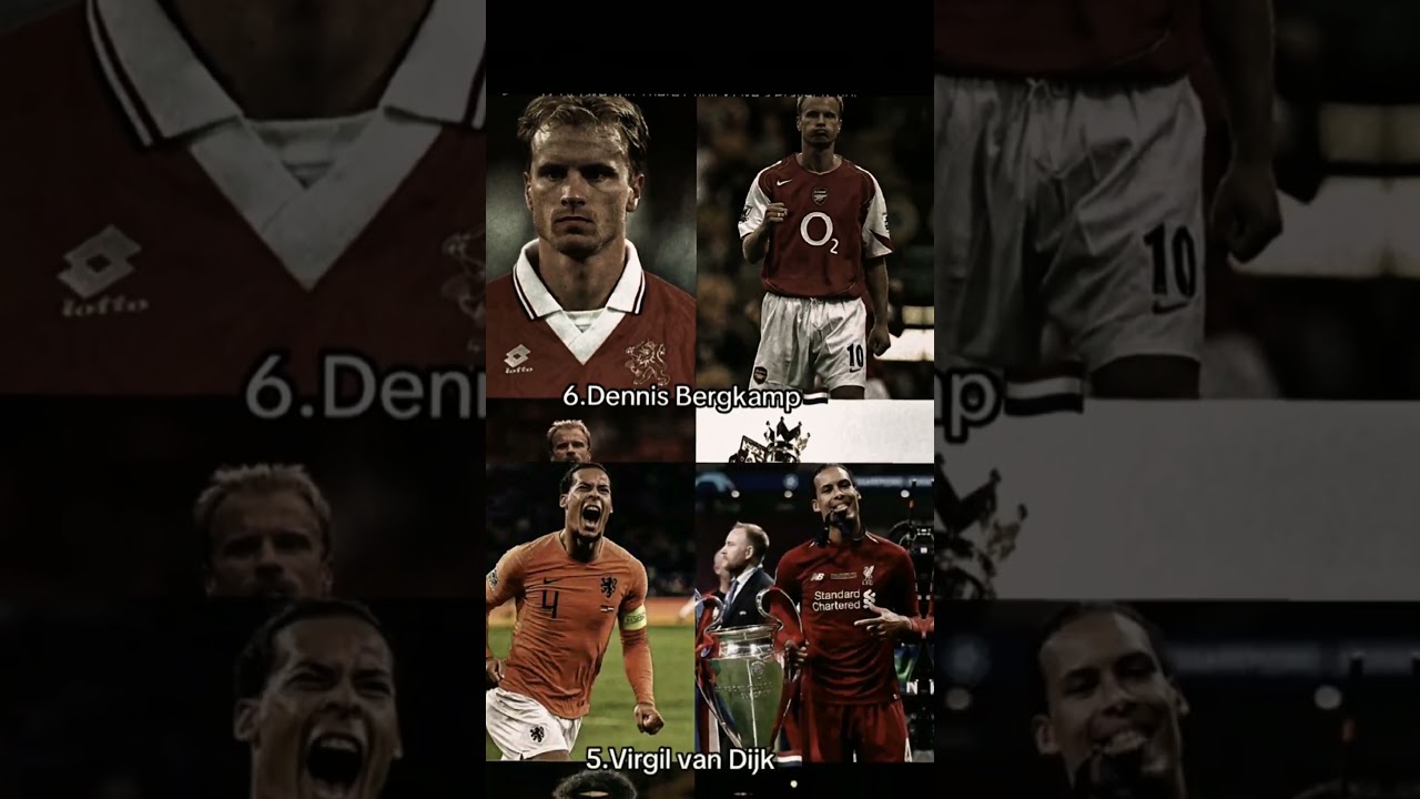 Top 10 Netherlands players of all time☠️🔥
