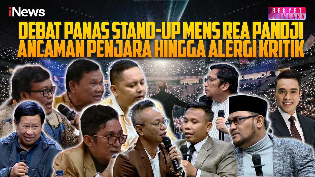 FULL Mens Rea Pandji Jadi Api Polemik, Publik Takut Kritik Berujung Pidana | Rakyat Bersuara 27/1